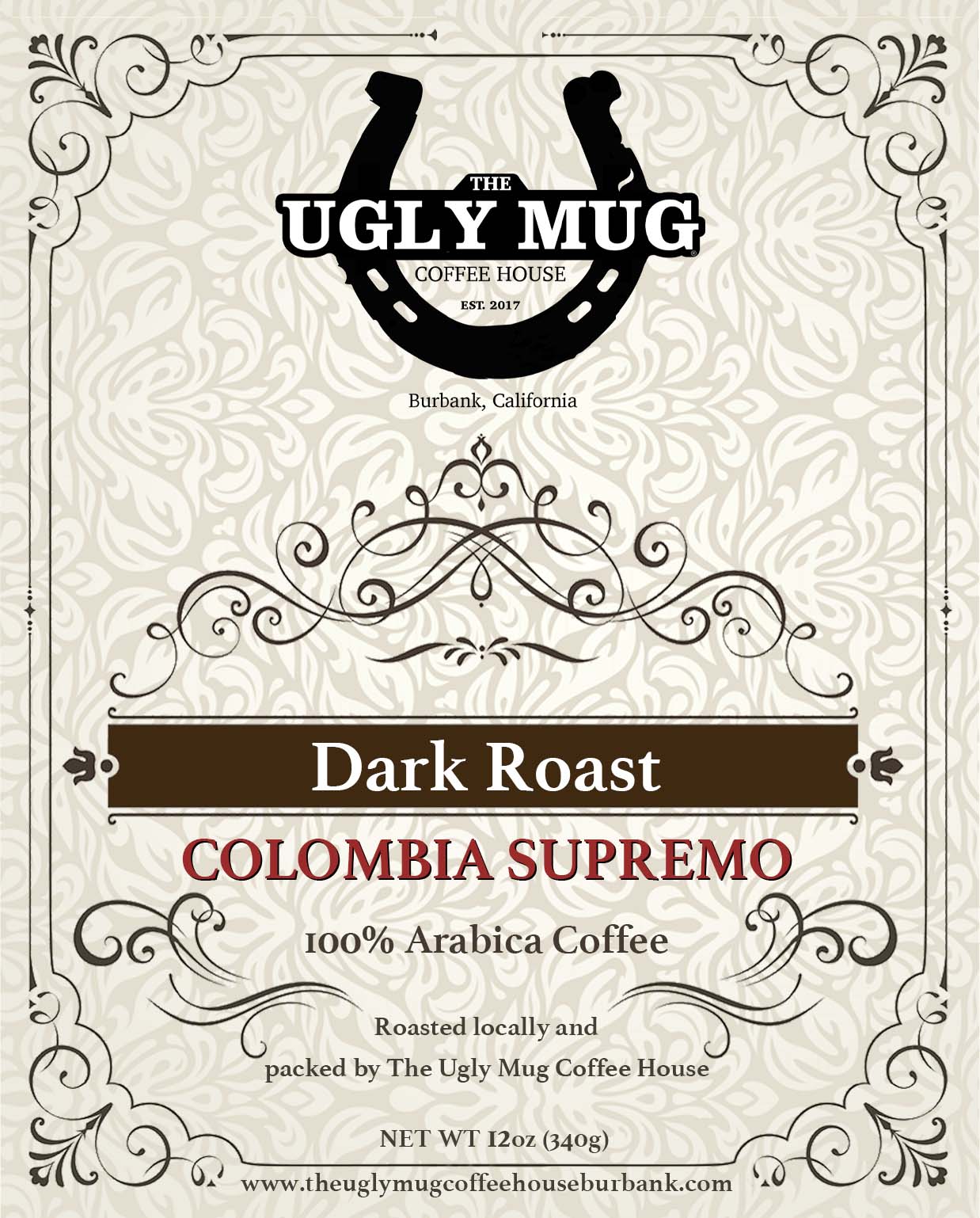 Coffee- Dark Roast- Colombia Supremo