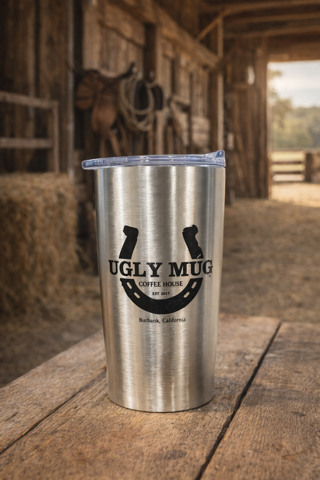 20oz Silver Tumbler